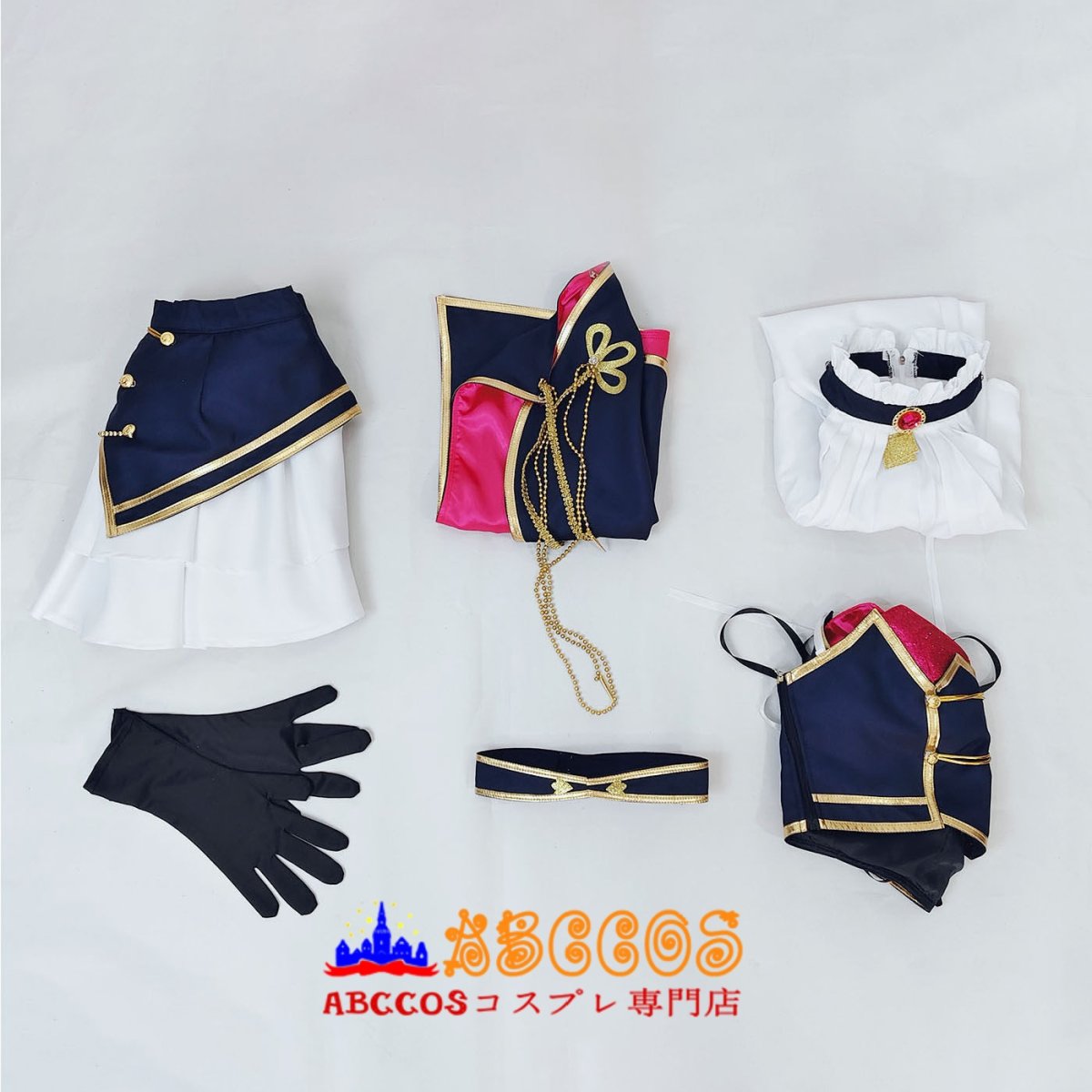 画像8: NIJISANJI にじさんじ Vtuber FANTASIA_4周年 健屋花那 / すこや かな コスプレ衣装 abccos製 「受注生産」 (8)