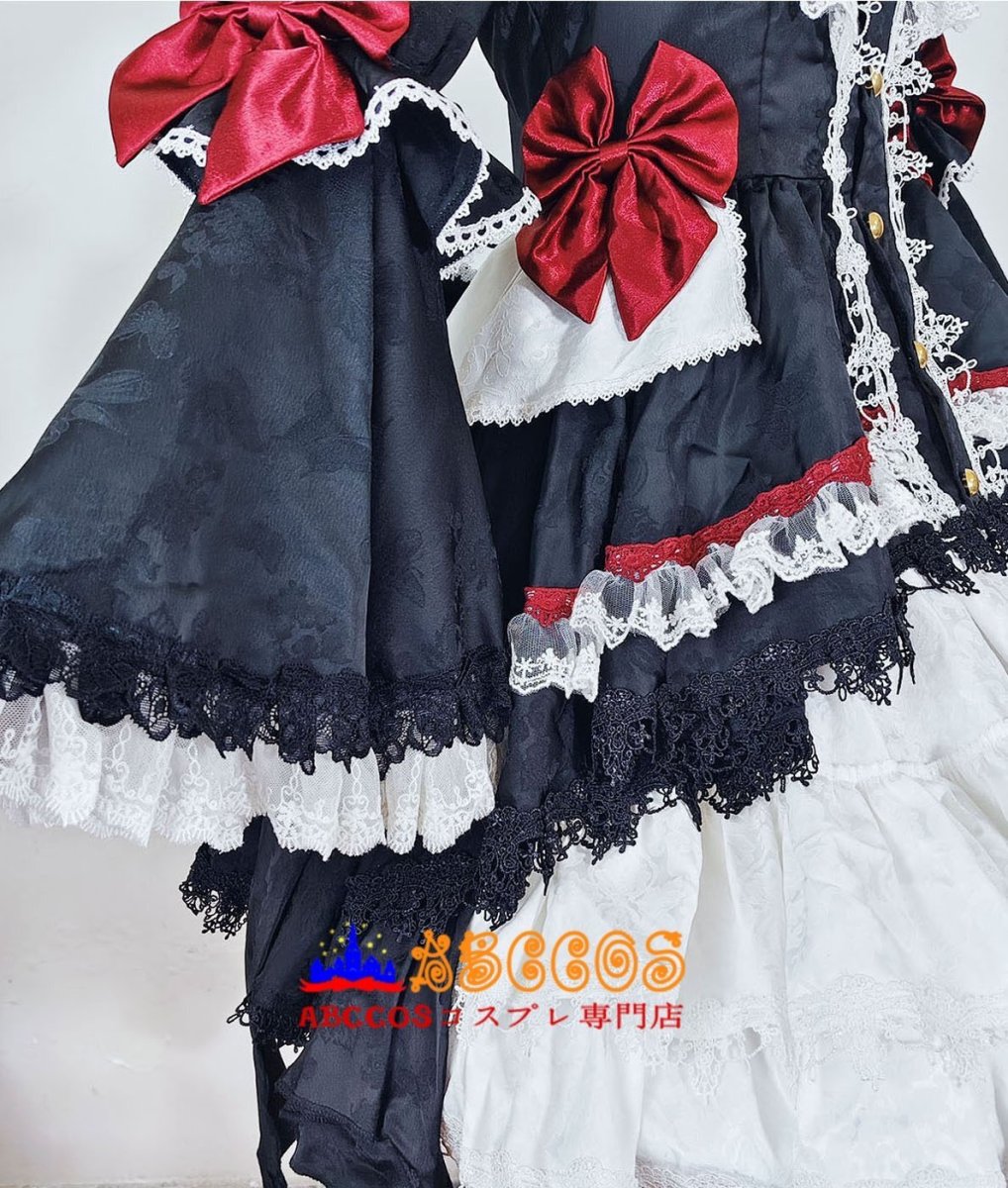 画像10: 死に逝く君、館に芽吹く憎悪 美亜(ミヤ)コスプレ衣装 abccos製 「受注生産」 (10)