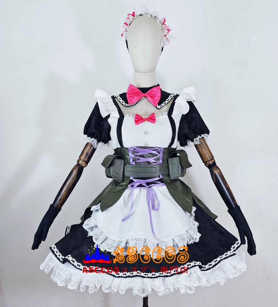 画像2: Re：ゼロから始める異世界生活 ラム（Ram）コスプレ衣装 abccos製 「受注生産」 (2)