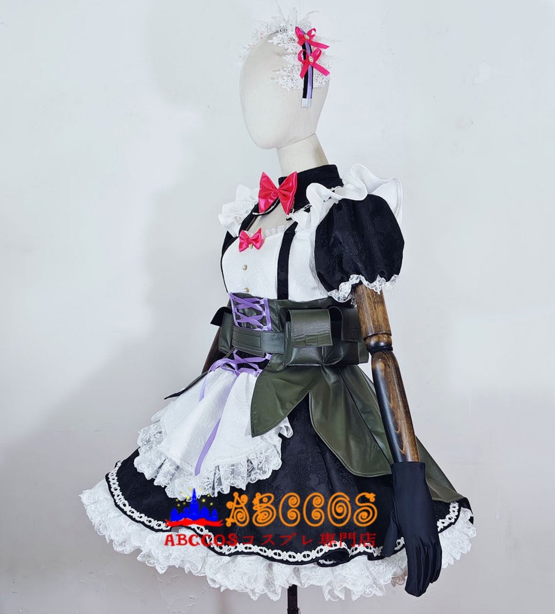 画像4: Re：ゼロから始める異世界生活 ラム（Ram）コスプレ衣装 abccos製 「受注生産」 (4)