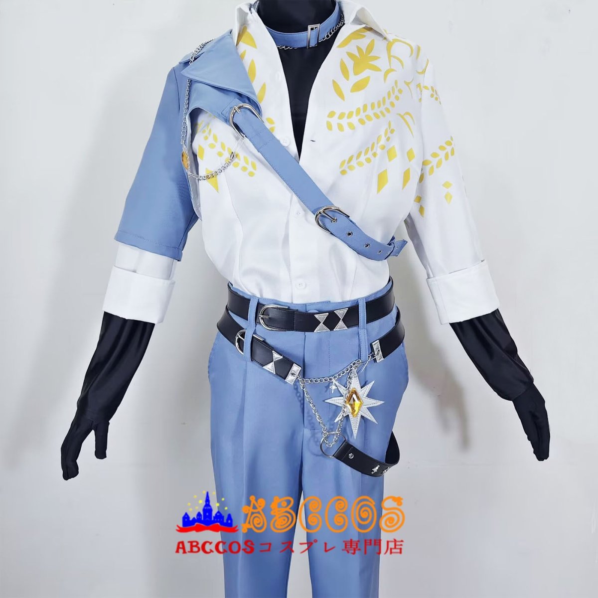 画像11: バーチャル Virtual YouTuber 風 ケイリクス・デボネア Kaelix Debonair コスプレ衣装 abccos製 「受注生産」 (11)