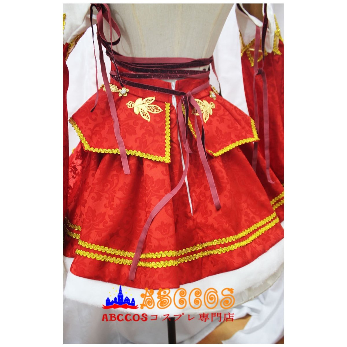 画像12: Re:ゼロから始める異世界生活 エミリア Emilia クリスマスセット コスプレ衣装 abccos製 「受注生産」 (12)