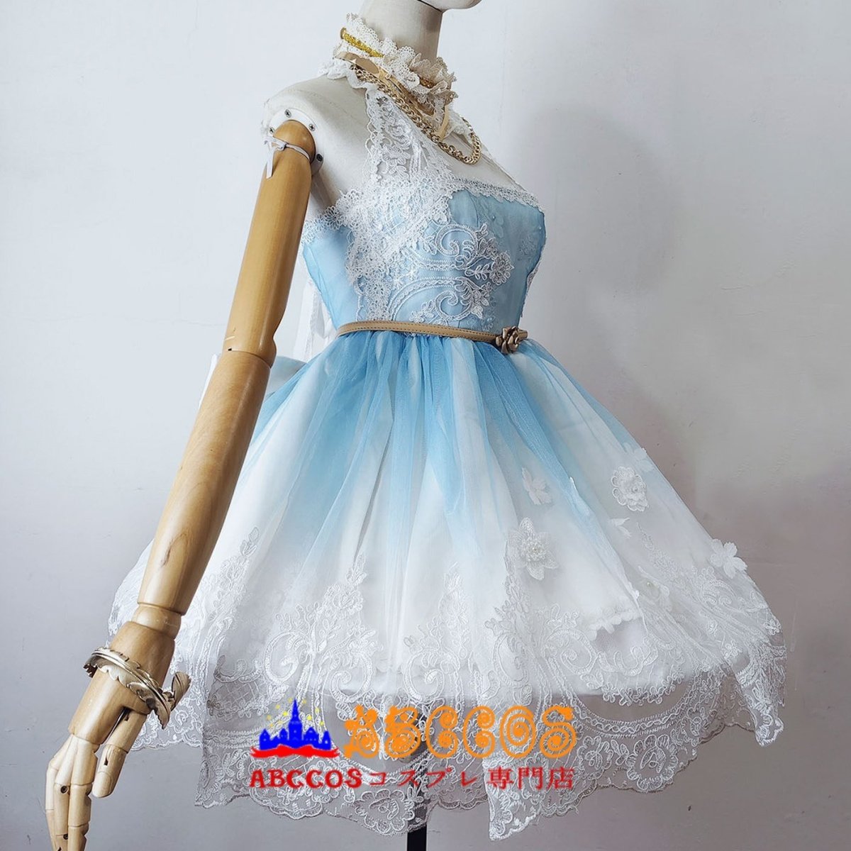 画像3: 新世紀エヴァンゲリオン x 勝利の女神:NIKKE Nikke x EVA 綾波レイ（あやなみ レイ）コスプレ衣装 abccos製 「受注生産」 (3)