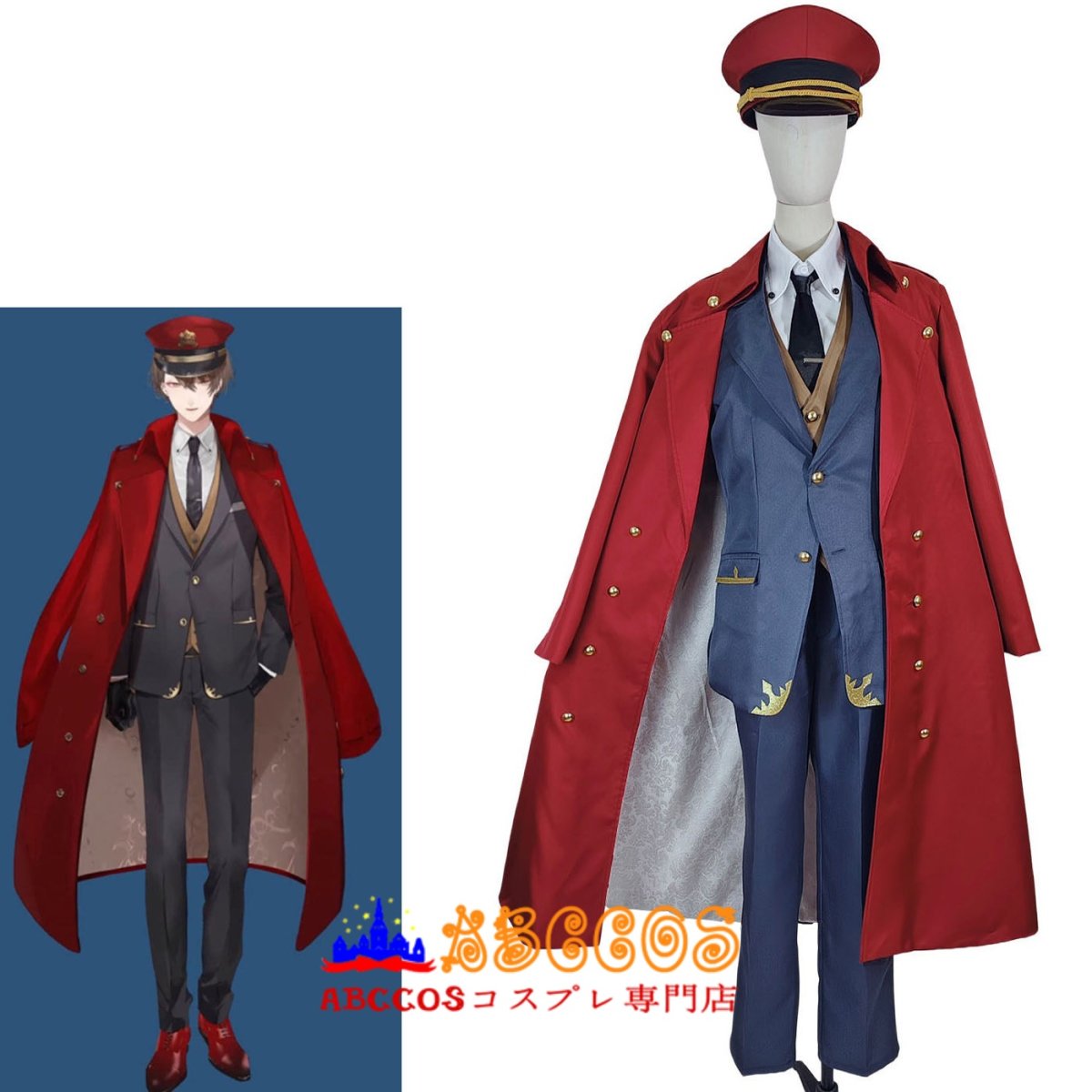 画像15: にじさんじ  バーチャルYouTuber 加賀美ハヤト/ Kagami Hayato コスプレ衣装 abccos製 「受注生産」 (15)