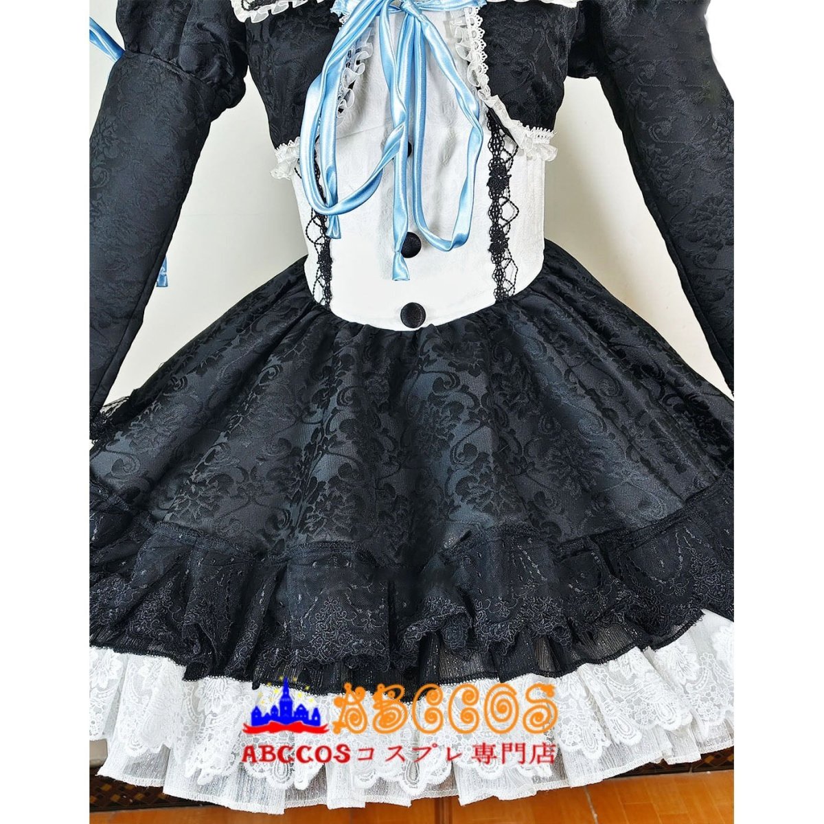 画像11: 新世紀エヴァンゲリオン 綾波レイ（あやなみ レイ）Ayanami Rei lolita コスプレ衣装 abccos製 「受注生産」 (11)