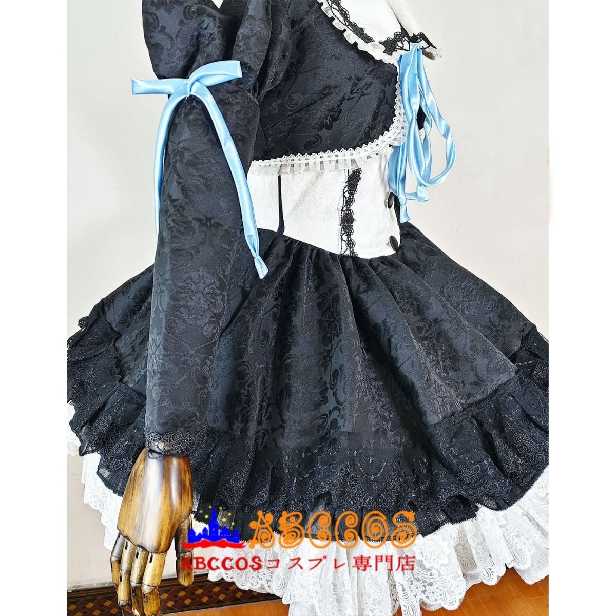 画像12: 新世紀エヴァンゲリオン 綾波レイ（あやなみ レイ）Ayanami Rei lolita コスプレ衣装 abccos製 「受注生産」 (12)