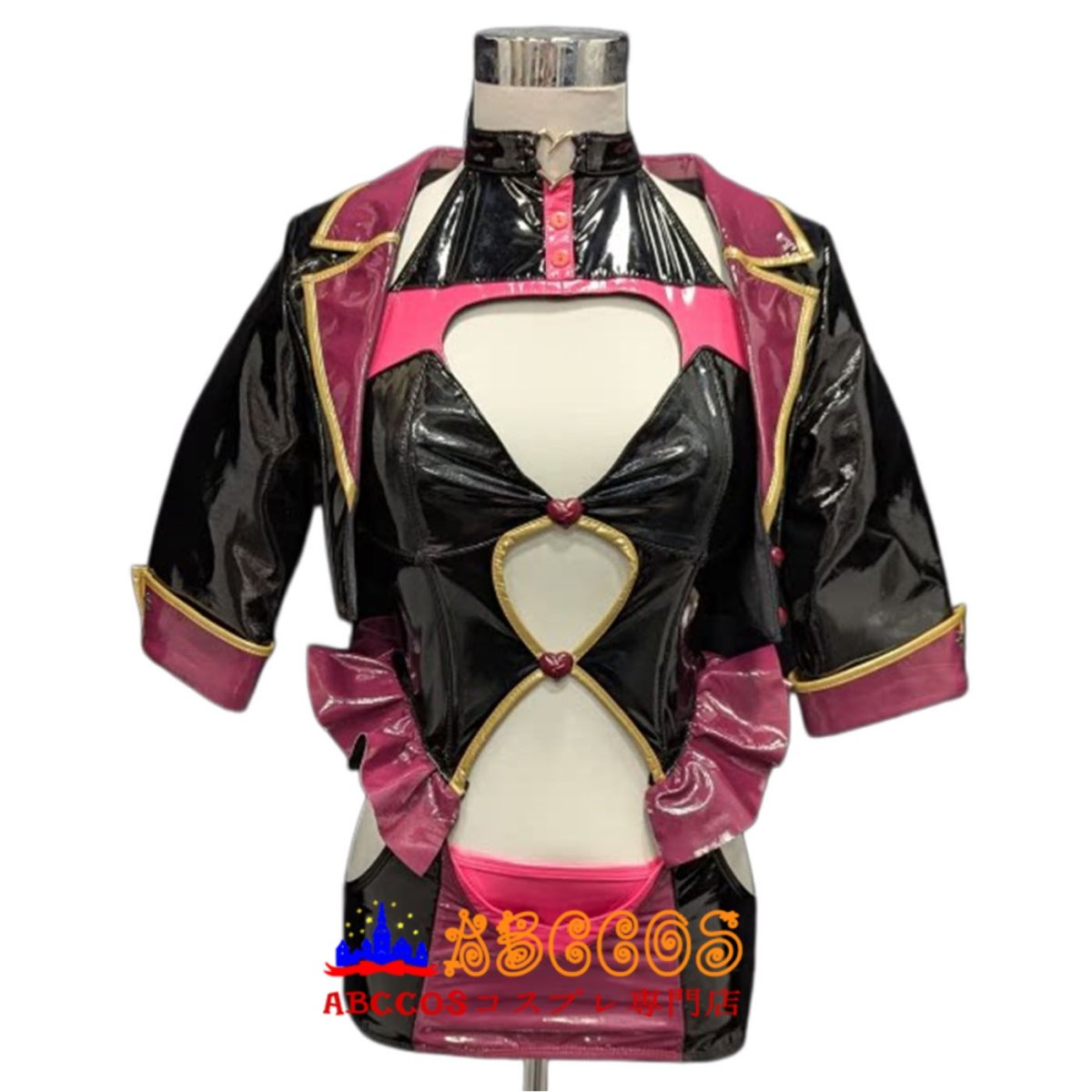 画像1: 白崎心春 -ケガレボシ・赤- コスプレ衣装 abccos製 「受注生産」 (1)