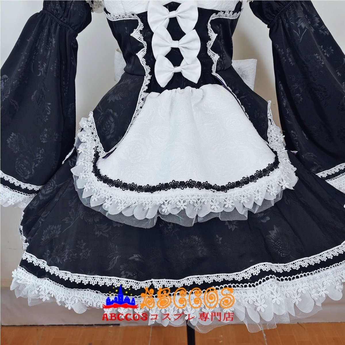 画像14: Re：ゼロから始める異世界生活 レム（Rem）コスプレ衣装 abccos製 「受注生産」 (14)