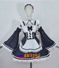 画像2: Re：ゼロから始める異世界生活 レム（Rem）コスプレ衣装 abccos製 「受注生産」 (2)
