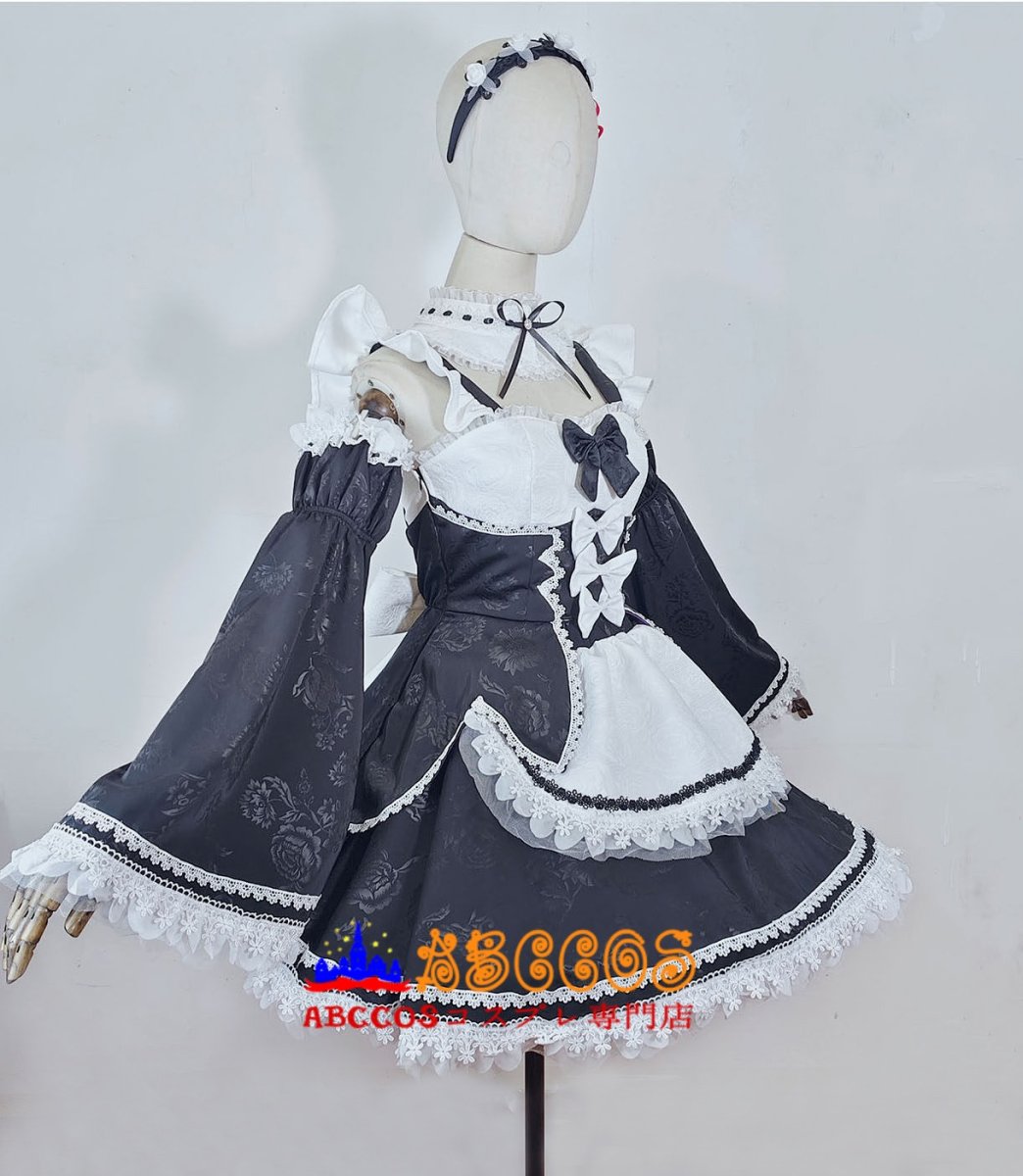 画像3: Re：ゼロから始める異世界生活 レム（Rem）コスプレ衣装 abccos製 「受注生産」 (3)