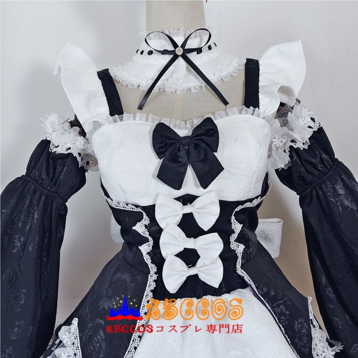 画像6: Re：ゼロから始める異世界生活 レム（Rem）コスプレ衣装 abccos製 「受注生産」 (6)