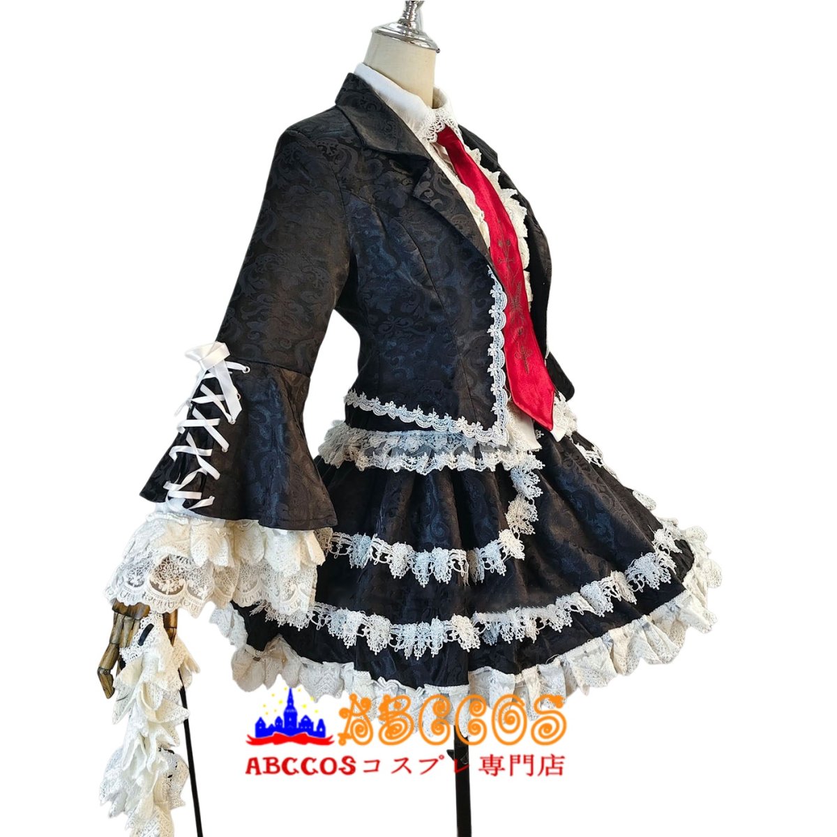 画像2: ダンガンロンパ 希望の学園と絶望の高校生 セレスティア・ルーデンベルク Celestia Ludenberck コスプレ衣装 abccos製 「受注生産」 (2)