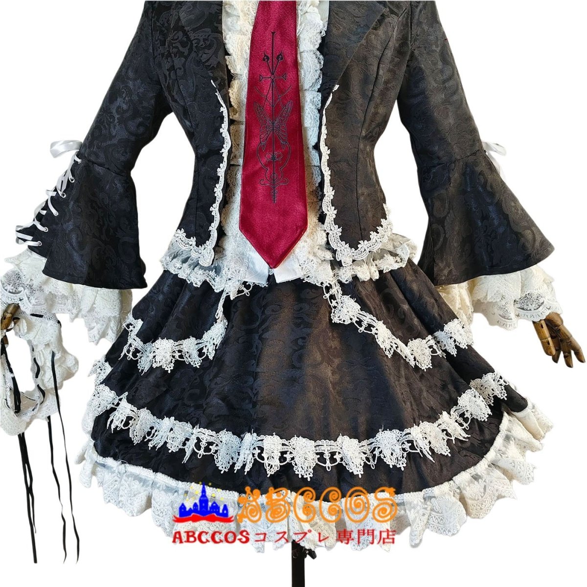 画像6: ダンガンロンパ 希望の学園と絶望の高校生 セレスティア・ルーデンベルク Celestia Ludenberck コスプレ衣装 abccos製 「受注生産」 (6)