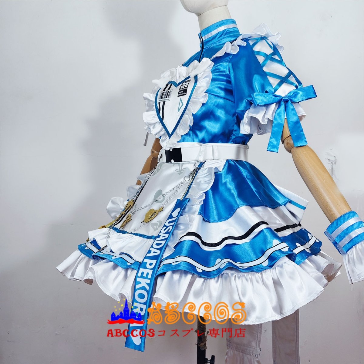 画像10: ホロライブ VTuber hololive 兎田ぺこら／うさだ ぺこら コスプレ衣装 abccos製 「受注生産」 (10)