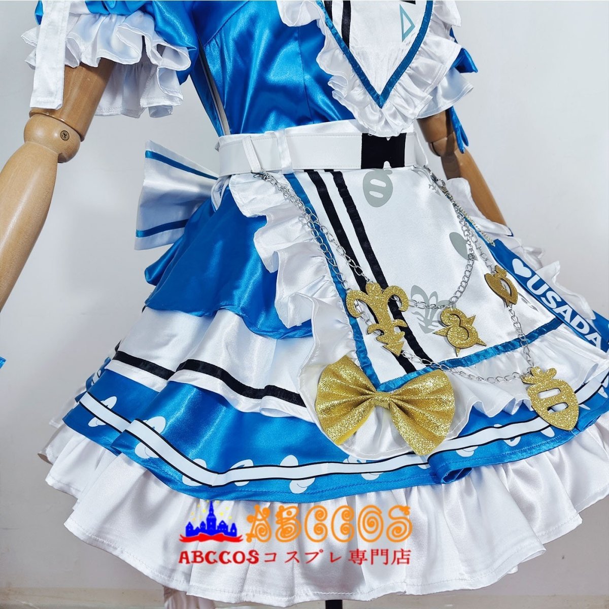 画像9: ホロライブ VTuber hololive 兎田ぺこら／うさだ ぺこら コスプレ衣装 abccos製 「受注生産」 (9)