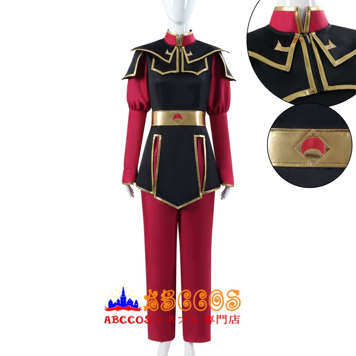 画像4: 【売り切れ即終】アバター 伝説の少年アン（アバターでんせつのしょうねんアン）Avatar: The Last Airbender 火の国の王女 アズーラ姫/Azula コスプレ衣装 abccos製 「受注生産」 (4)