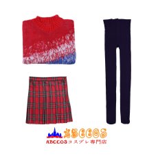 画像14: 【売り切れ即終】ウェンズデー シーズン 2 wednesday ウェンズデー・アダムス グラデーション セーター コスプレ衣装 abccos製 「受注生産」 (14)