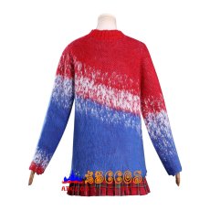 画像3: 【売り切れ即終】ウェンズデー シーズン 2 wednesday ウェンズデー・アダムス グラデーション セーター コスプレ衣装 abccos製 「受注生産」 (3)