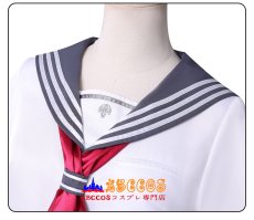 画像5: 【売り切れ即終】サイレントヒル f（SILENT HILL f）主人公 深水雛子 JK制服 ホワイト コスプレ衣装 abccos製 「受注生産」 (5)