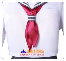 画像6: 【売り切れ即終】サイレントヒル f（SILENT HILL f）主人公 深水雛子 JK制服 ホワイト コスプレ衣装 abccos製 「受注生産」 (6)