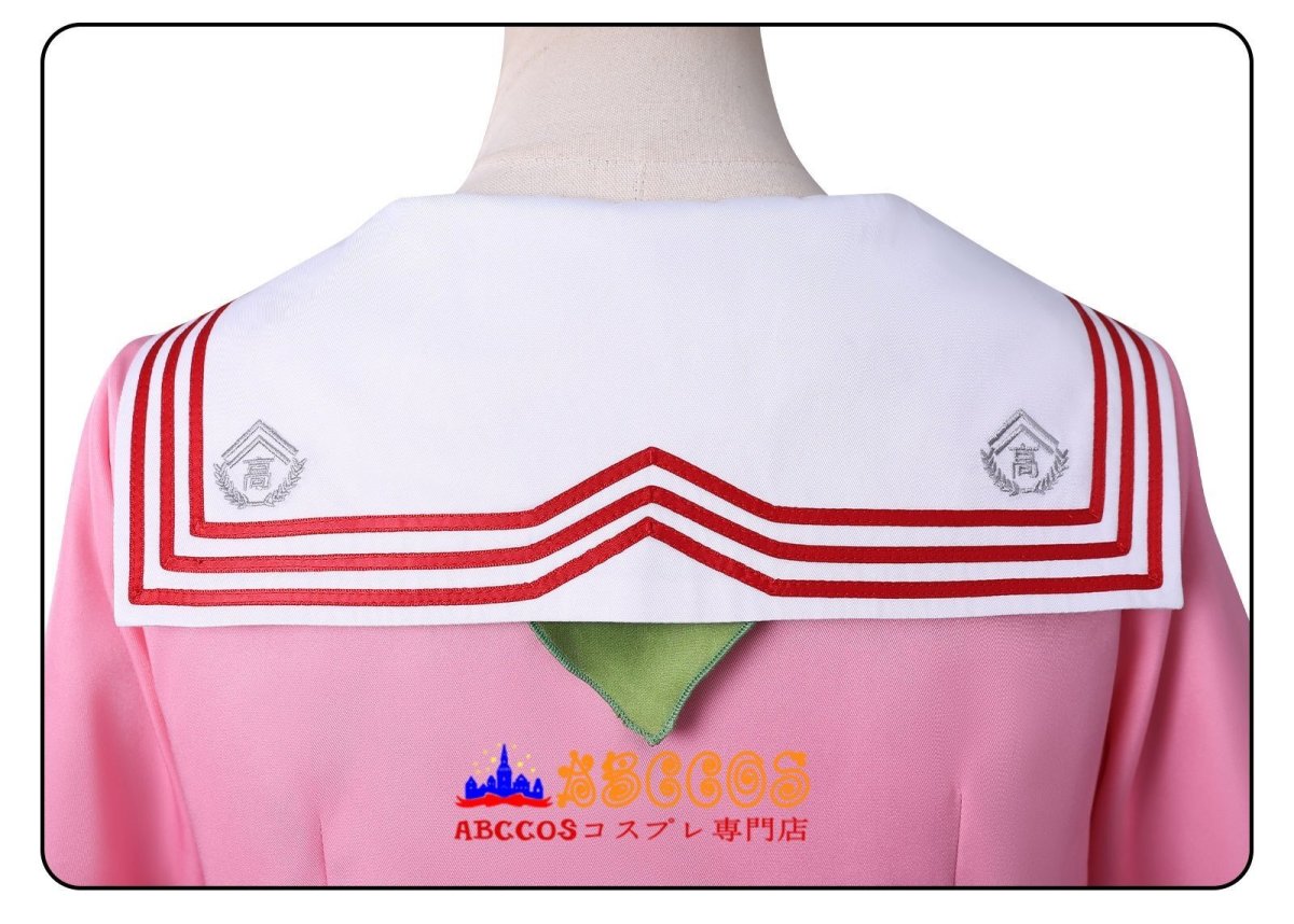 画像6: 【売り切れ即終】サイレントヒル f（SILENT HILL f）主人公 深水雛子 JK制服 ピンク コスプレ衣装 abccos製 「受注生産」 (6)