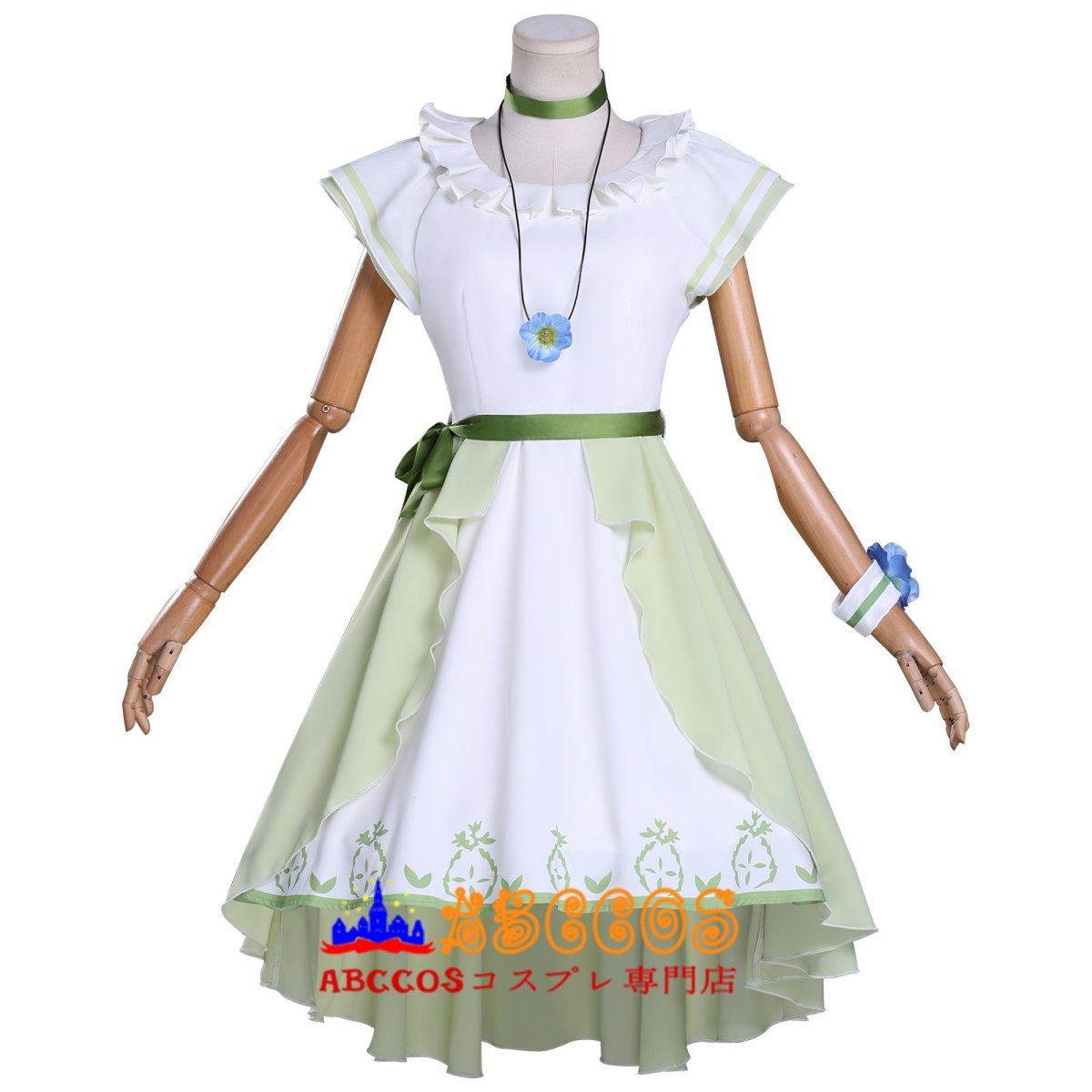 画像1: 【売り切れ即終】KFC ╳ 葬送のフリーレン フリーレン/Frieren コスプレ衣装 abccos製 「受注生産」 (1)