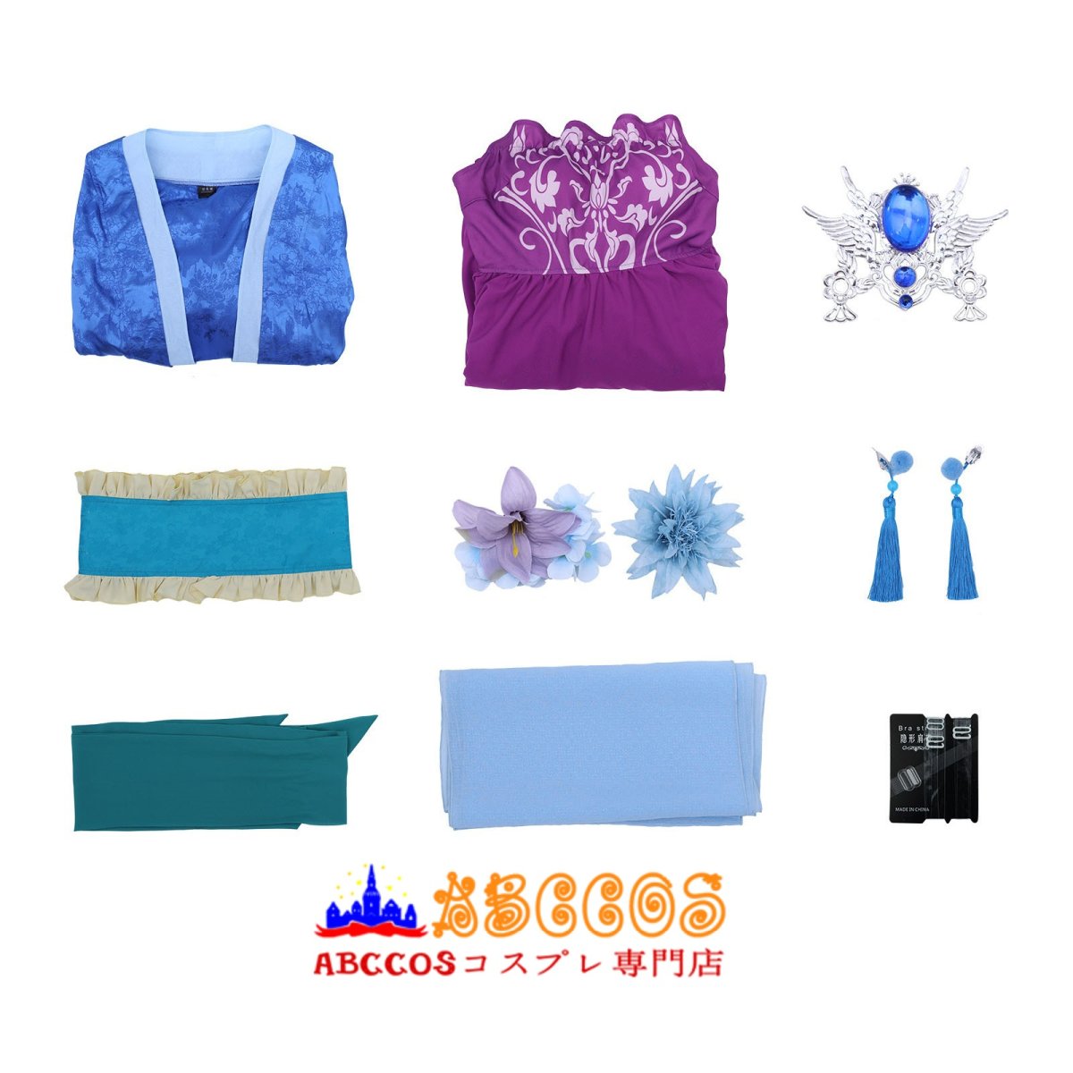 画像11: 【売り切れ即終】薬屋のひとりごと（くすりやのひとりごと）梨花（リファ）妃 コスプレ衣装 abccos製 「受注生産」 (11)