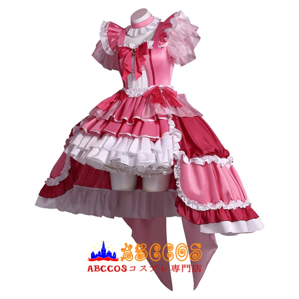 画像2: 【売り切れ即終】魔法少女まどか☆マギカ 佐倉 杏子（さくら きょうこ） コスプレ衣装 abccos製 「受注生産」 (2)