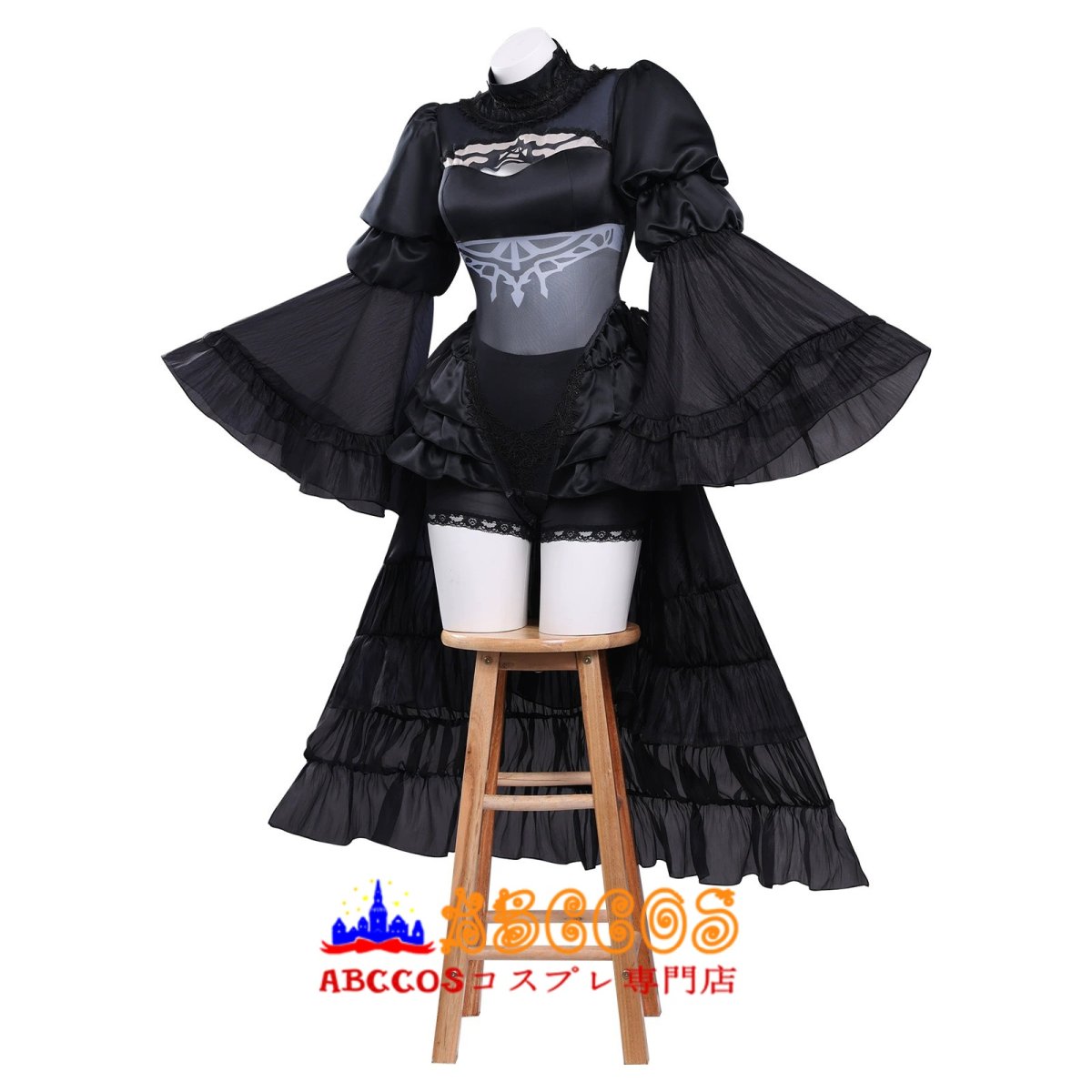 画像2: 【売り切れ即終】ニーア オートマタ（NieR:Automata）ヨルハ二号B型 コスプレ衣装 abccos製 「受注生産」 (2)