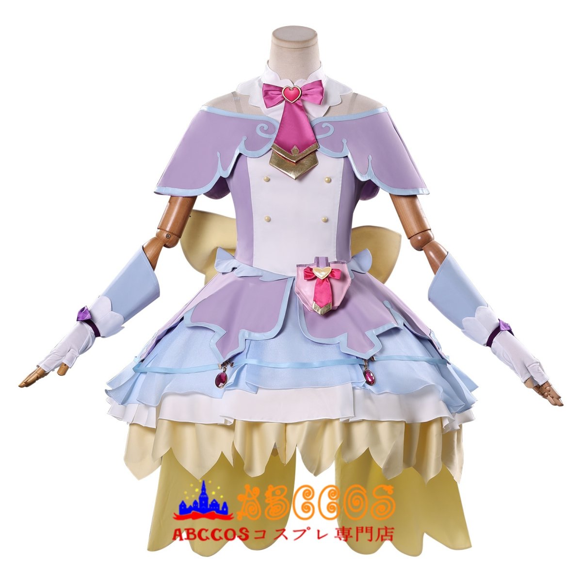 画像1: 【売り切れ即終】名探偵プリキュア！Star Detective Precure!  明智あんな／キュアアンサー コスプレ衣装 abccos製 「受注生産」 (1)