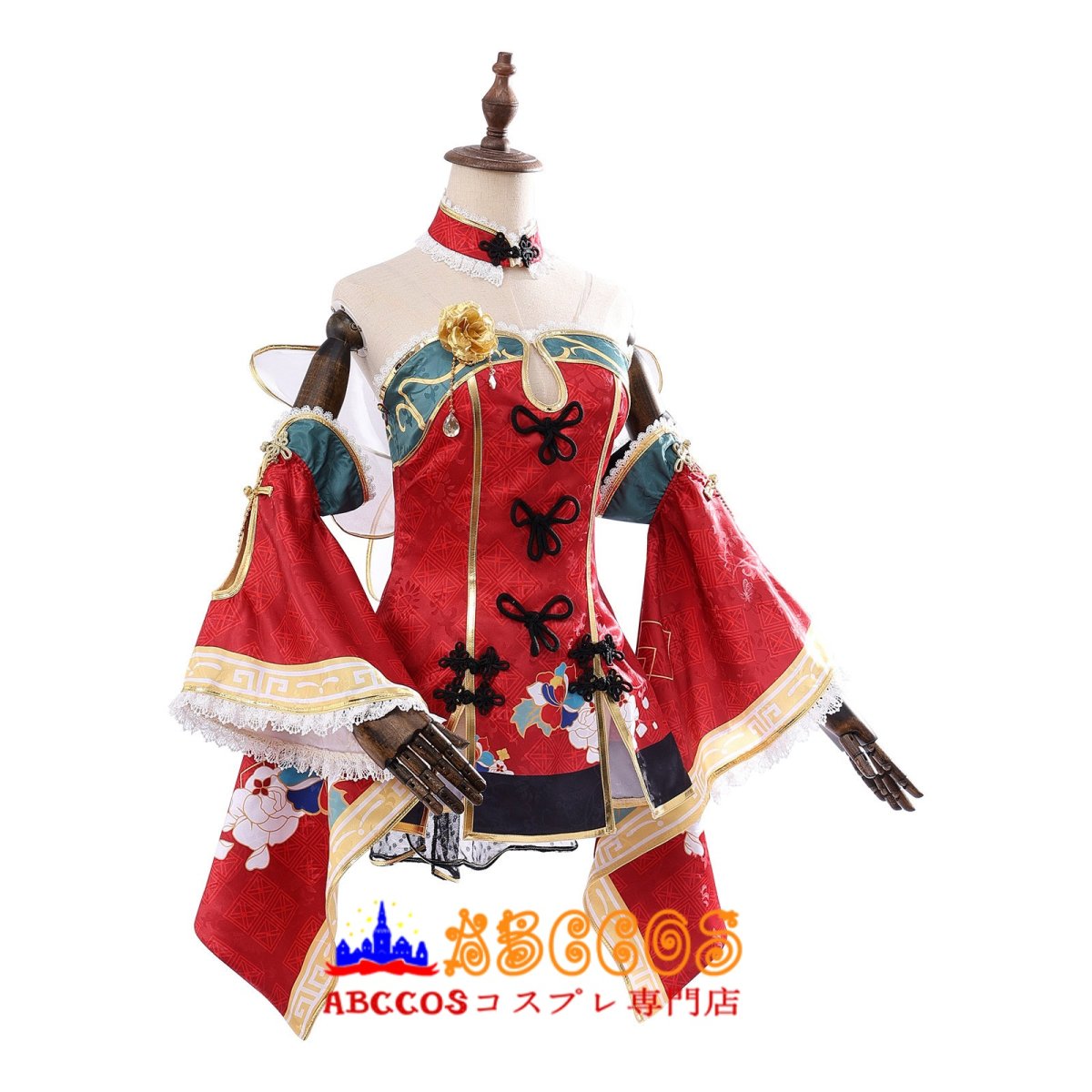 画像2: 【売り切れ即終】ラブライブ！LoveLive!Aqours 黒澤ダイヤ （Kurosawa Dia） ダイヤ コスプレ衣装 abccos製 「受注生産」 (2)