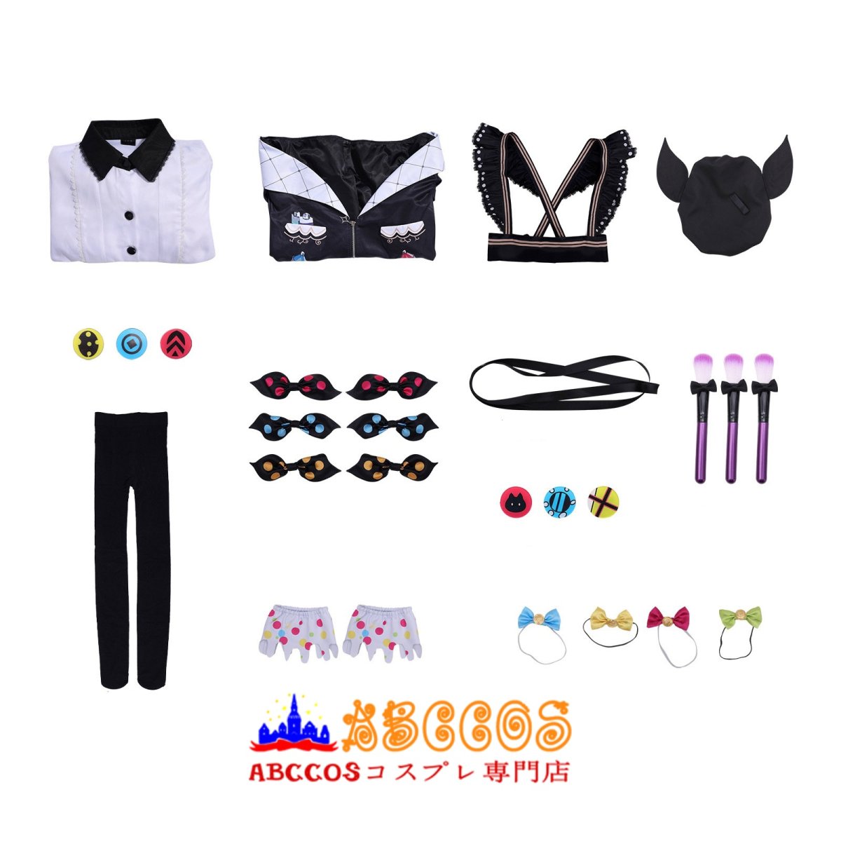 画像13: 【売り切れ即終】魔法少女ノ魔女裁判 城ケ崎ノア コスプレ衣装 abccos製 「受注生産」 (13)