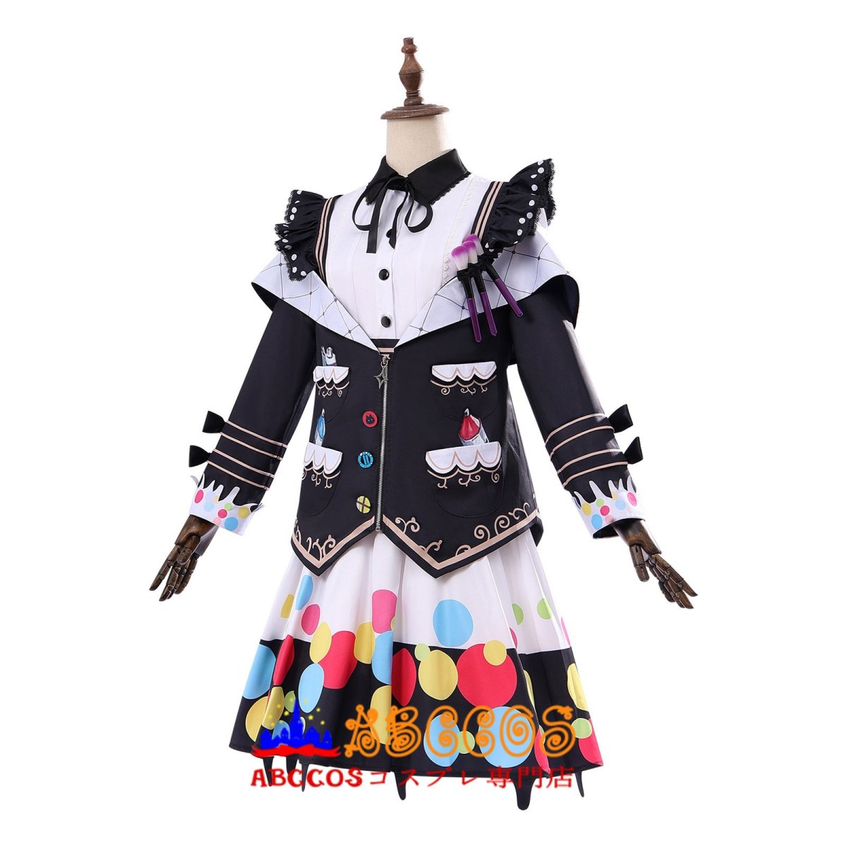 画像2: 【売り切れ即終】魔法少女ノ魔女裁判 城ケ崎ノア コスプレ衣装 abccos製 「受注生産」 (2)