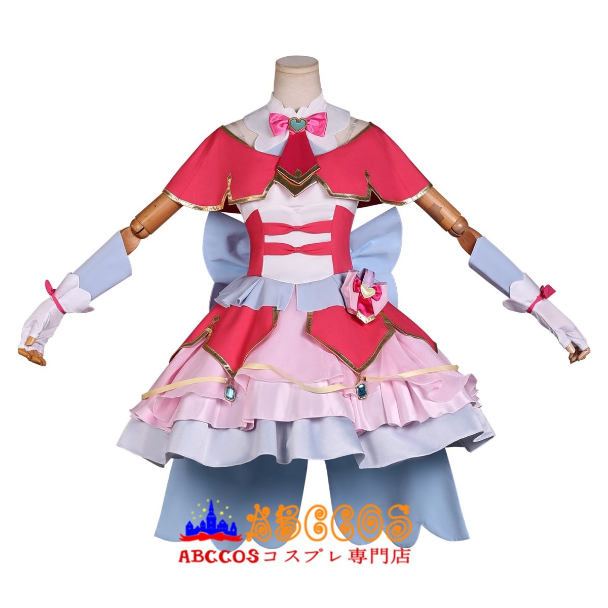 画像1: 【売り切れ即終】名探偵プリキュア！小林みくる コスプレ衣装 abccos製 「受注生産」 (1)
