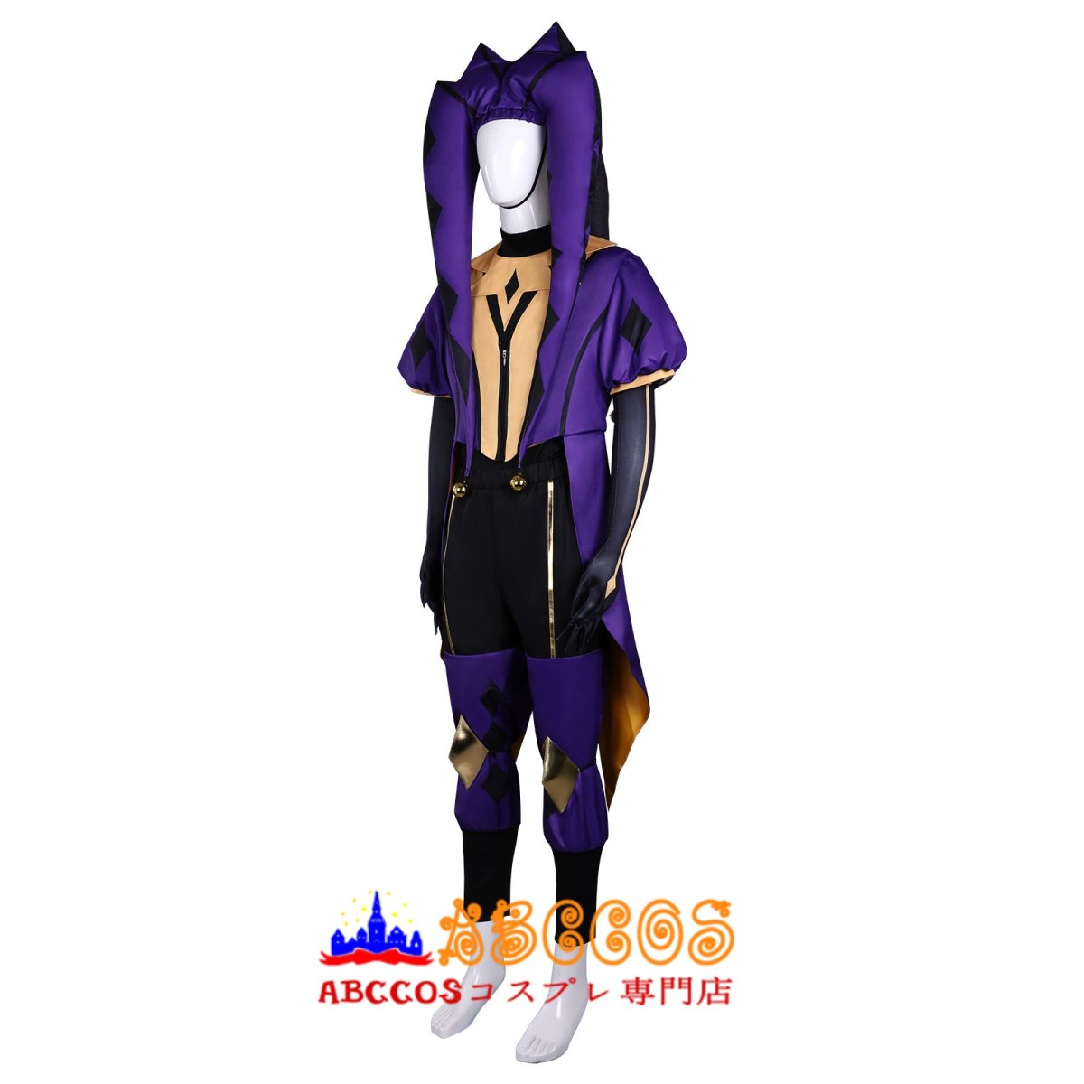 画像2: 【売り切れ即終】The Freak Circus(ふりーくさーかす) Jester コスプレ衣装 abccos製 「受注生産」 (2)