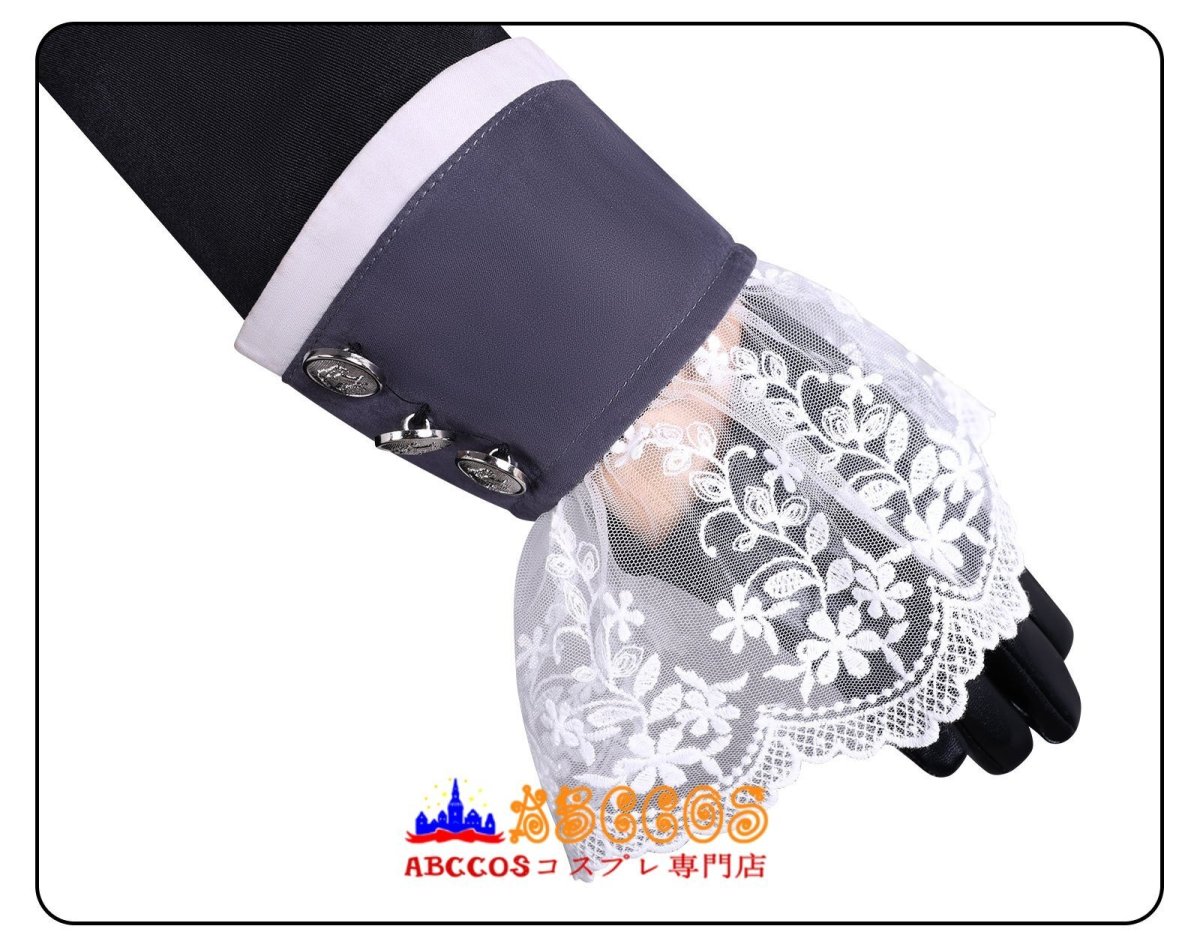 画像11: 【売り切れ即終】Black Butler 黒執事 Ciel Phantomhive/シエル ファントムハイヴ 黒いドレス コスプレ衣装 abccos製 「受注生産」 (11)
