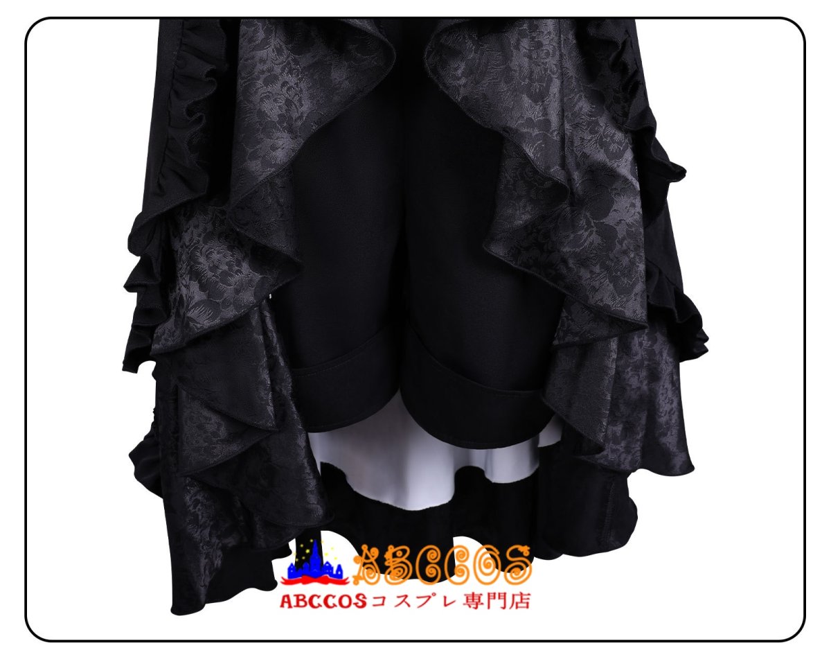 画像13: 【売り切れ即終】Black Butler 黒執事 Ciel Phantomhive/シエル ファントムハイヴ 黒いドレス コスプレ衣装 abccos製 「受注生産」 (13)
