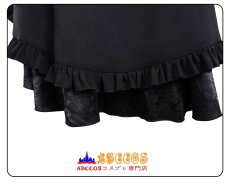 画像14: 【売り切れ即終】Black Butler 黒執事 Ciel Phantomhive/シエル ファントムハイヴ 黒いドレス コスプレ衣装 abccos製 「受注生産」 (14)