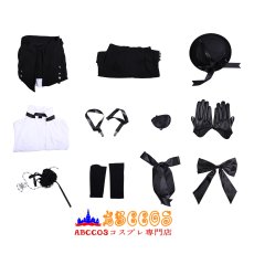 画像15: 【売り切れ即終】Black Butler 黒執事 Ciel Phantomhive/シエル ファントムハイヴ 黒いドレス コスプレ衣装 abccos製 「受注生産」 (15)