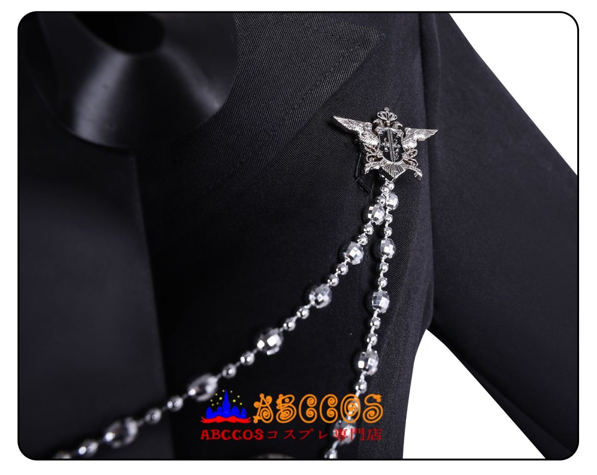 画像7: 【売り切れ即終】Black Butler 黒執事 Ciel Phantomhive/シエル ファントムハイヴ 黒いドレス コスプレ衣装 abccos製 「受注生産」 (7)