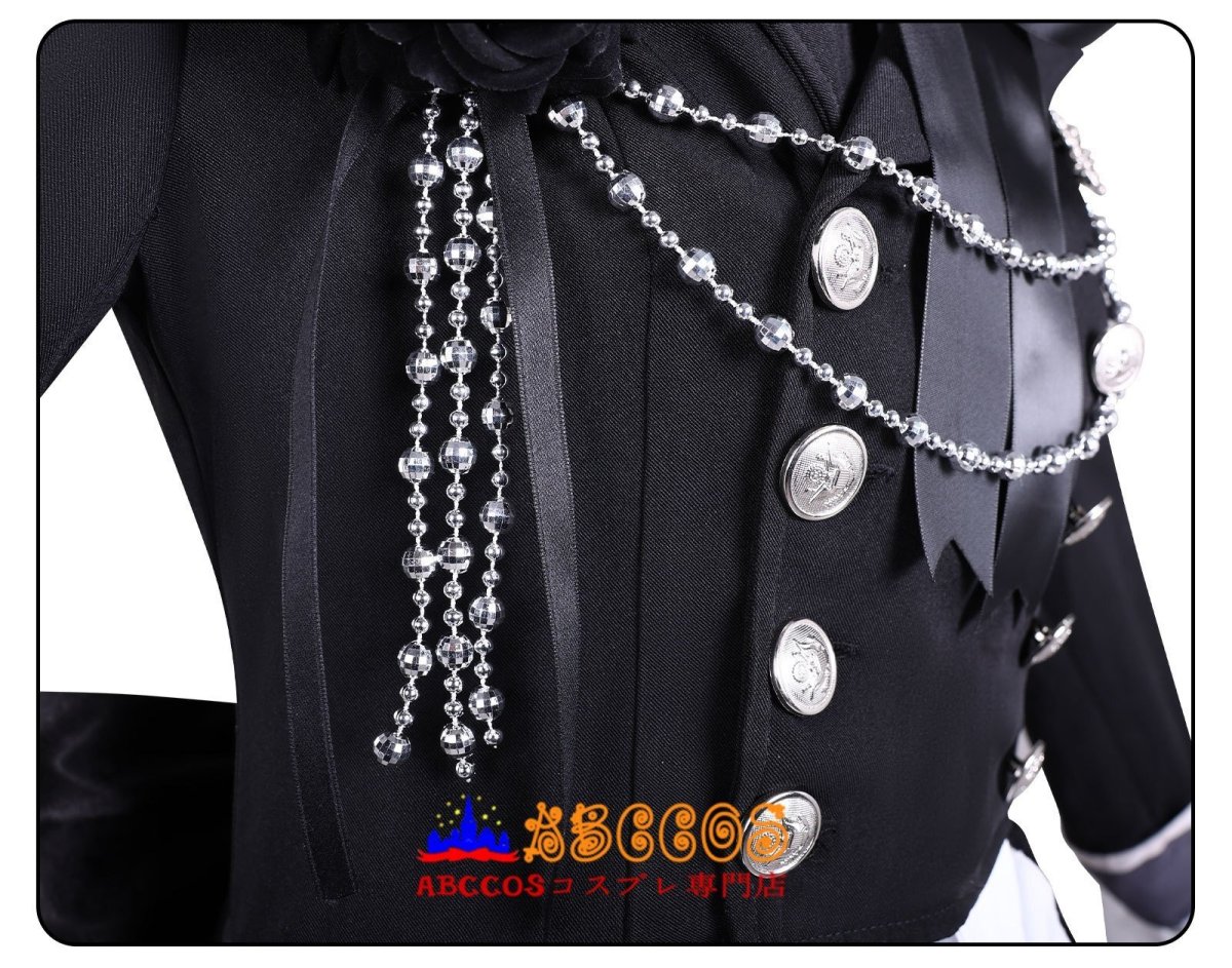画像8: 【売り切れ即終】Black Butler 黒執事 Ciel Phantomhive/シエル ファントムハイヴ 黒いドレス コスプレ衣装 abccos製 「受注生産」 (8)