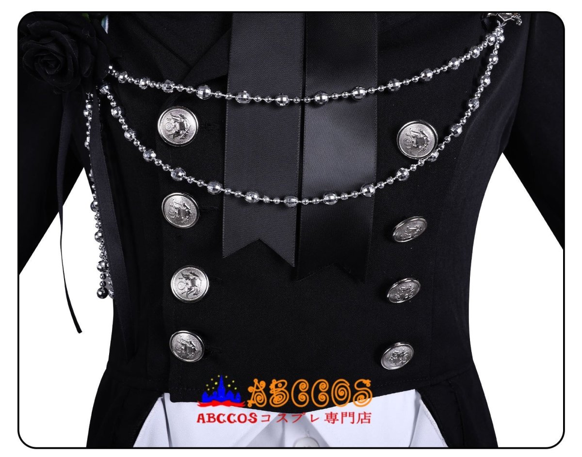 画像9: 【売り切れ即終】Black Butler 黒執事 Ciel Phantomhive/シエル ファントムハイヴ 黒いドレス コスプレ衣装 abccos製 「受注生産」 (9)