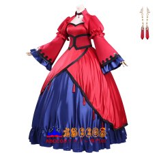 画像2: 【売り切れ即終】エリスの聖杯 The Holy Grail of Eris スカーレット・カスティエル/Scarlett Castiel コスプレ衣装 abccos製 「受注生産」 (2)