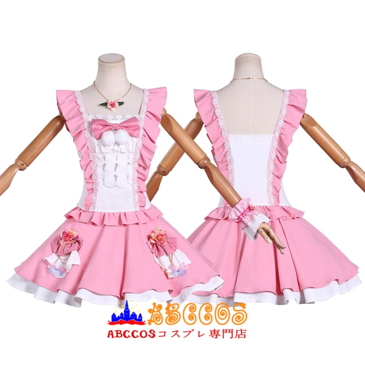画像4: 【売り切れ即終】アイカツスターズ！虹野ゆめ コスプレ衣装 abccos製 「受注生産」 (4)