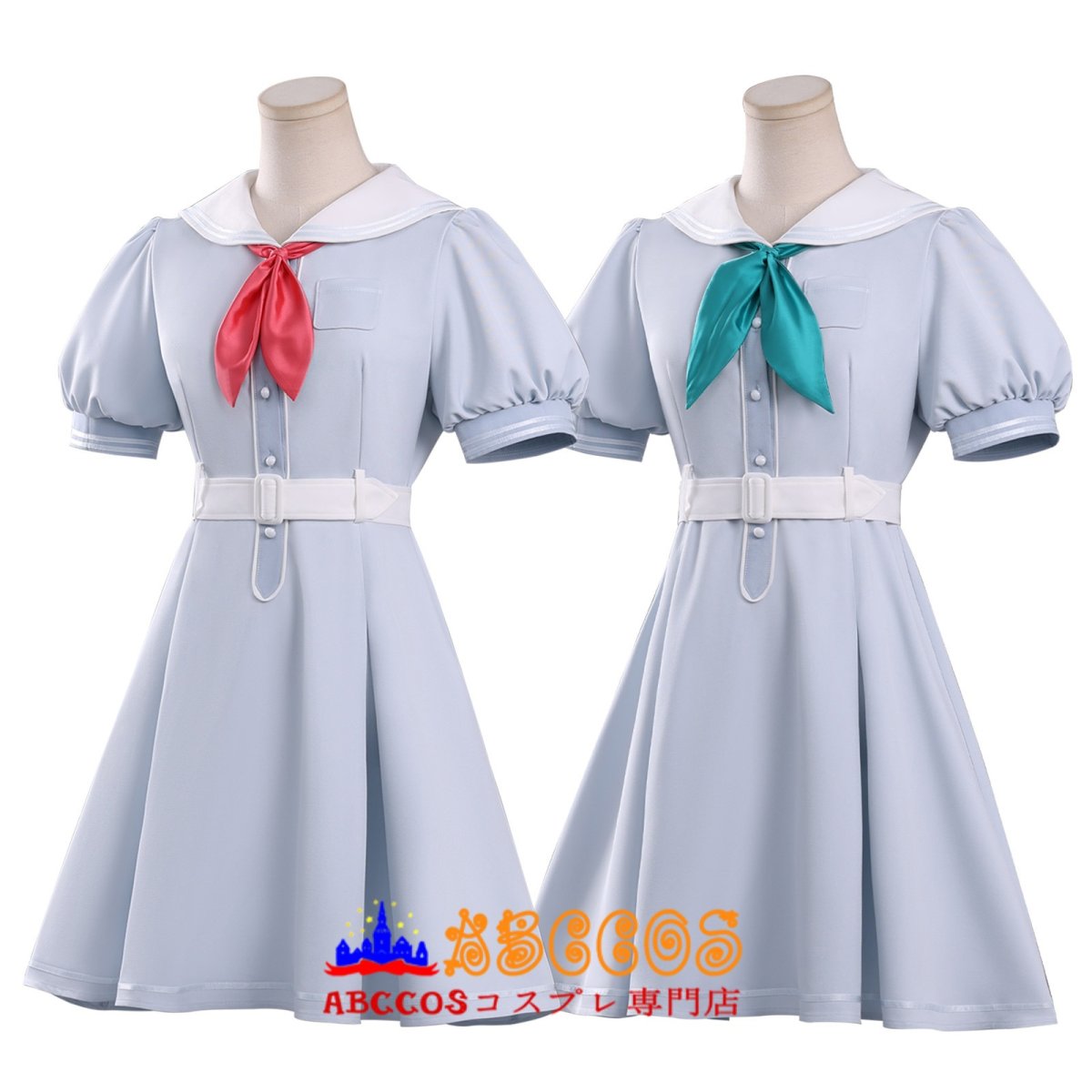 画像2: 【売り切れ即終】ラブライブ！蓮ノ空女学院スクールアイドルクラブ 学院風 夏用制服 JK ドレス コスプレ衣装 abccos製 「受注生産」 (2)