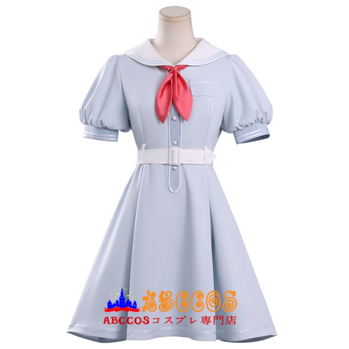 画像4: 【売り切れ即終】ラブライブ！蓮ノ空女学院スクールアイドルクラブ 学院風 夏用制服 JK ドレス コスプレ衣装 abccos製 「受注生産」 (4)