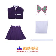 画像12: 【売り切れ即終】鬼滅の刃 鬼殺隊隊服 栗花落カナヲ/つゆりかなを コスプレ衣装 abccos製 「受注生産」 (12)