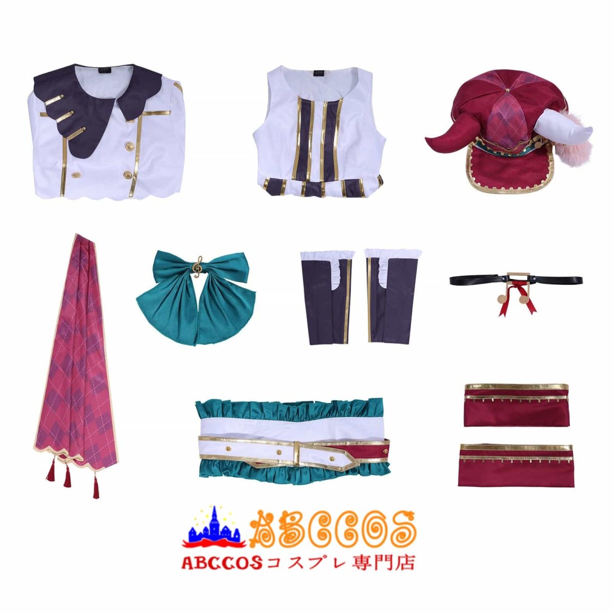 画像13: 【売り切れ即終】ウマ娘 プリティーダービー マルシュロレーヌ /Marche Lorraine コスプレ衣装 abccos製 「受注生産」 (13)