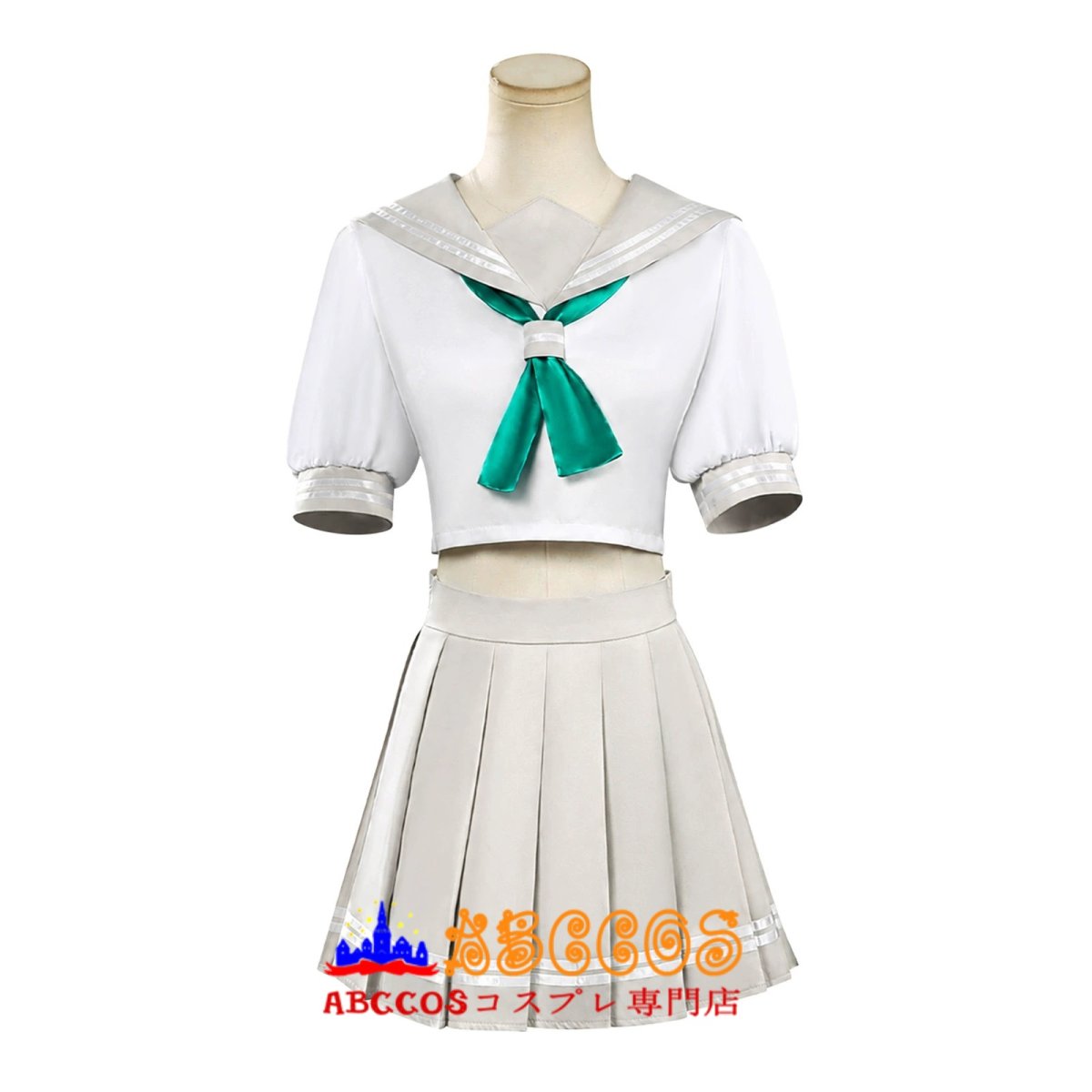 画像2: 【売り切れ即終】ラブライブ！サンシャイン!! Aqours ONLINE LoveLive! アクア JK制服 コスプレ衣装 abccos製 「受注生産」 (2)