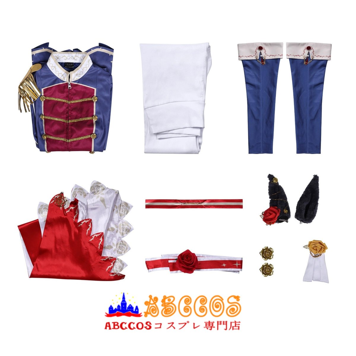 画像16: 【売り切れ即終】ウマ娘 プリティーダービー  ローズキングダム/Rose Kingdom コスプレ衣装 abccos製 「受注生産」 (16)